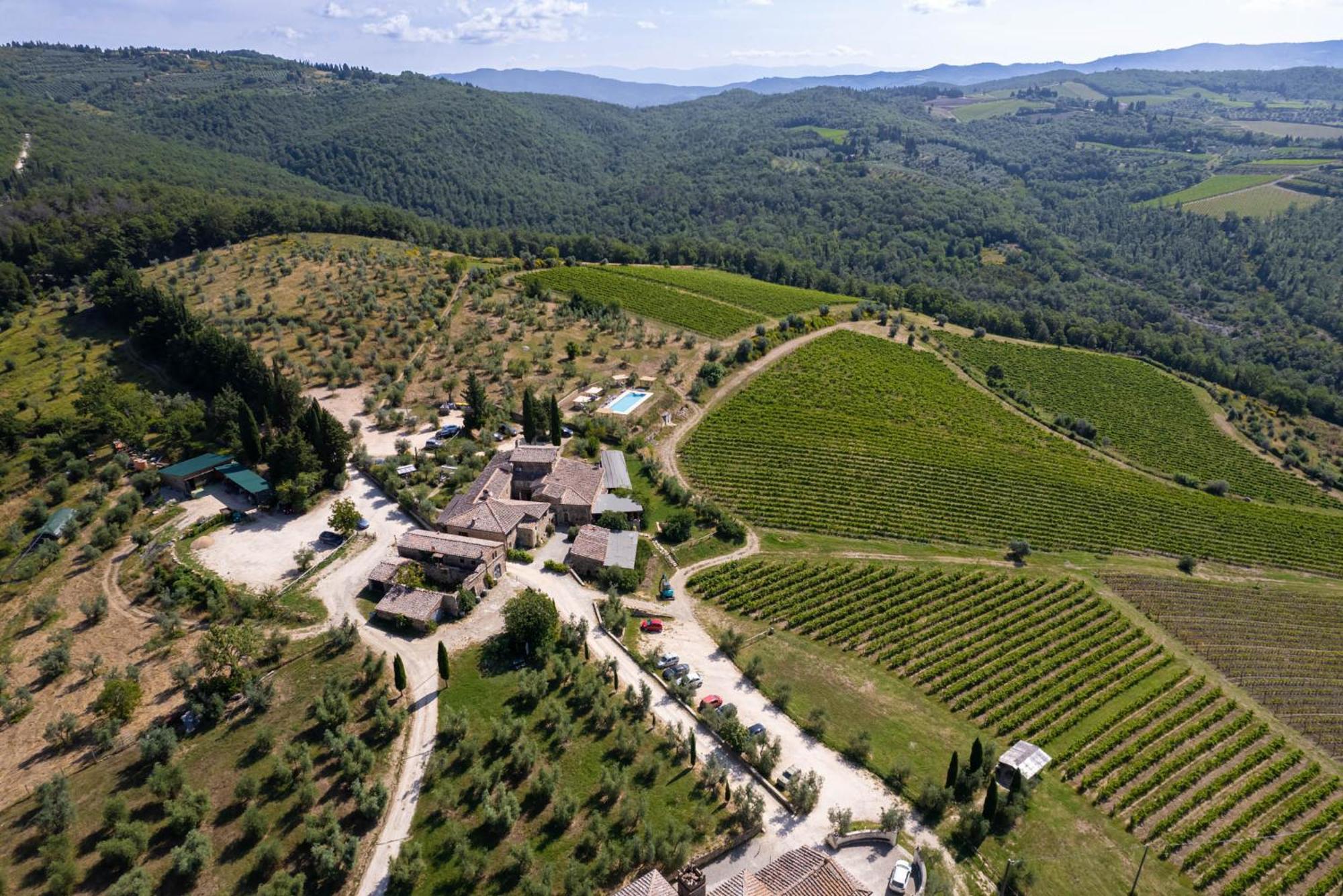 Casa Ana Daire Greve in Chianti Dış mekan fotoğraf