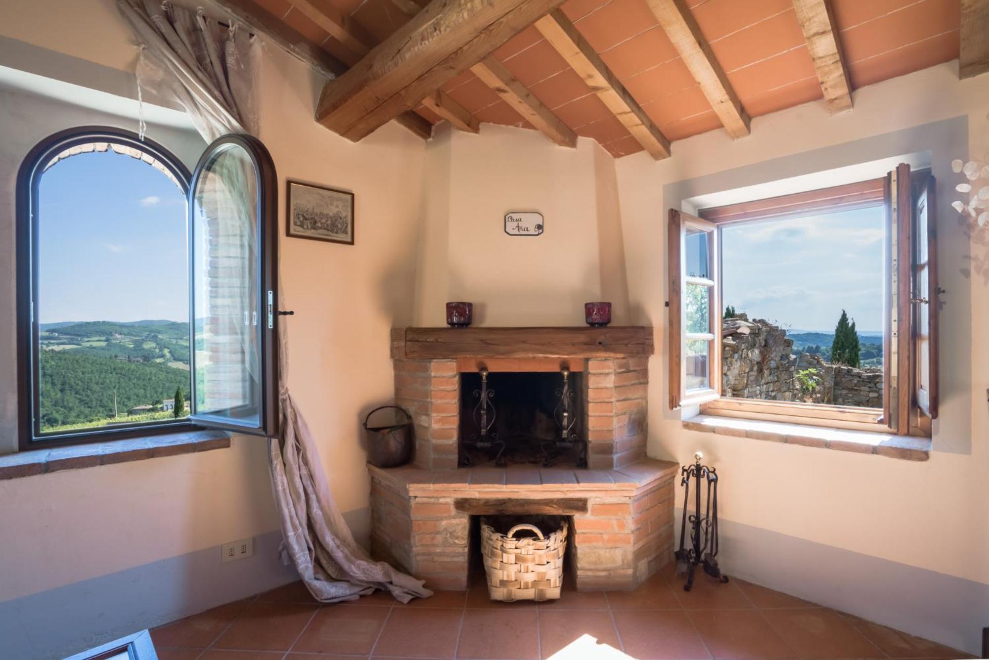 Casa Ana Daire Greve in Chianti Dış mekan fotoğraf