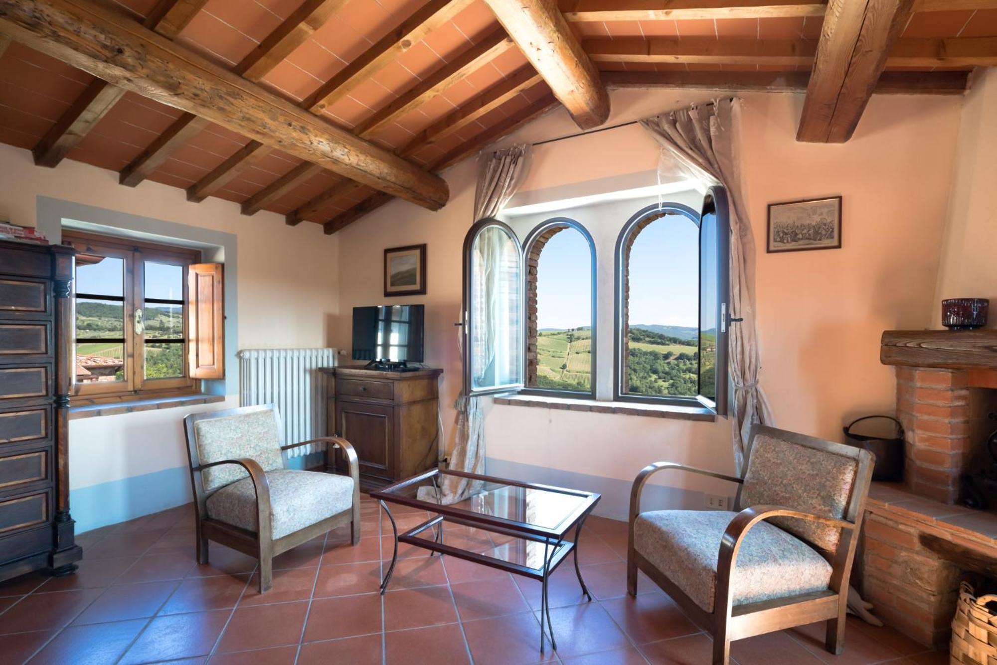 Casa Ana Daire Greve in Chianti Dış mekan fotoğraf
