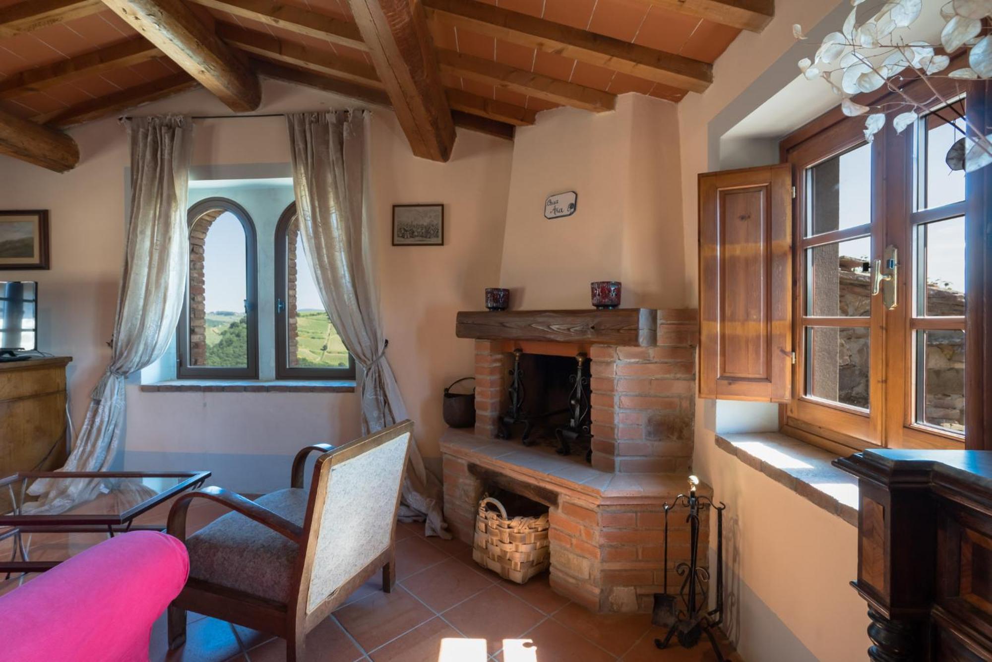 Casa Ana Daire Greve in Chianti Dış mekan fotoğraf